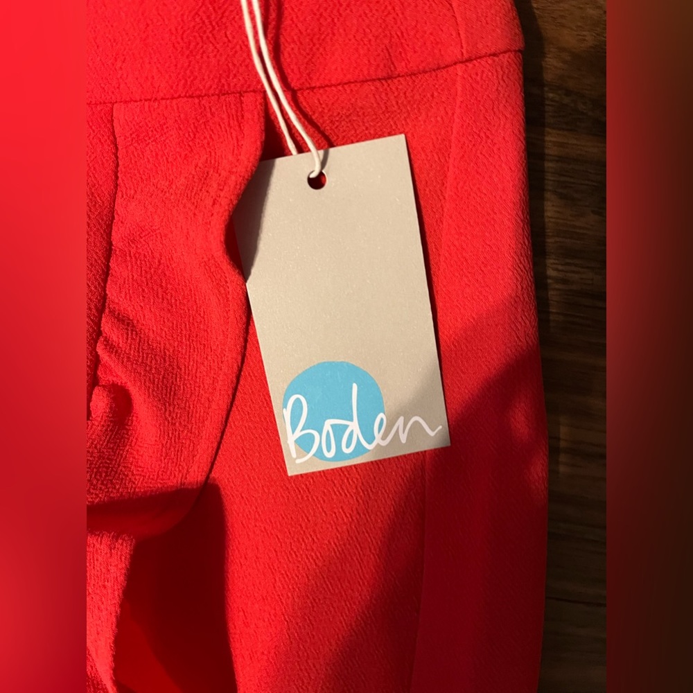 Boden Red Ruffle Skirt - Picture 5 of 8